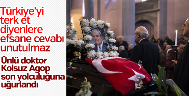 Prof. Dr. Agop Kotoğyan son yolculuğuna uğurlandı
