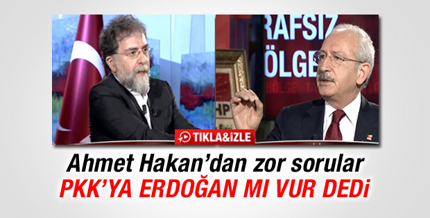 Ahmet Hakan'dan Kılıçdaroğlu'na zor sorular İZLE