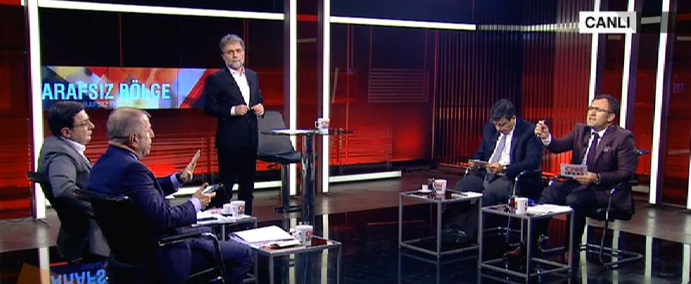 CNN Türk canlı yayınında 'zıplatırım' tartışması