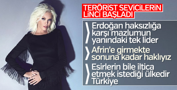 Ajda Pekkan: Erdoğan her zaman mazlumun yanında