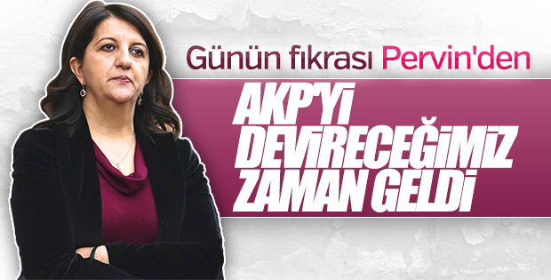 Pervin Buldan'dan güldüren erken seçim iddiası