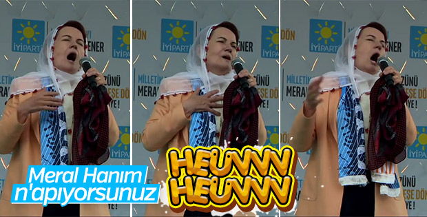 Meral Akşener'in gülümseten anları