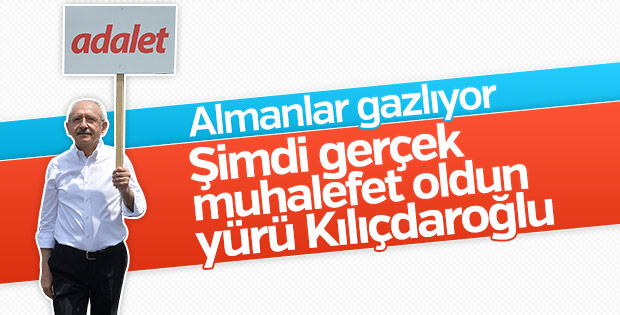 Kılıçdaroğlu'nun yürüyüşü Alman basınında