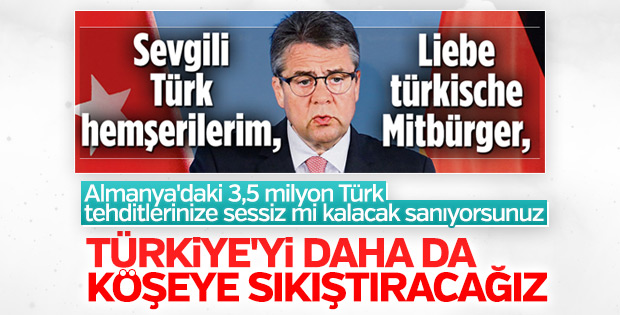 Alman hükümeti Türklere yönelik bildiri yayınladı