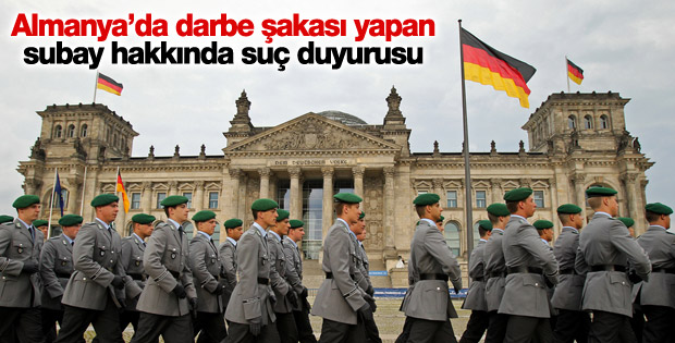 Almanya'da subayın darbe şakasına suç duyurusu