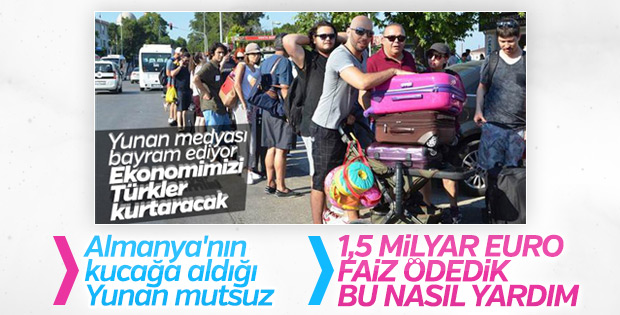 Almanya, Yunanistan'ı soymaya devam ediyor