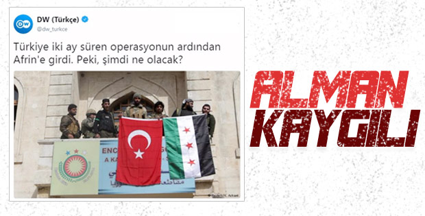 Almanlar kaygılı: Türkiye Afrin'de ne yapacak