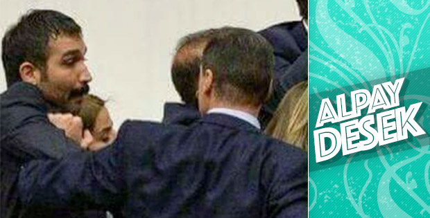 Alpay Özalan HDP'lilere geçit vermedi