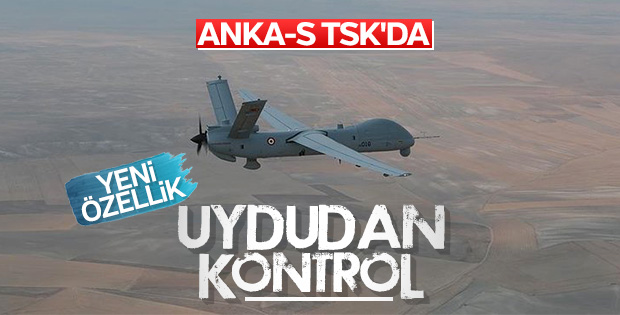 TSK'ya 2 Anka-S İHA daha verildi