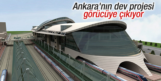 Ankara Hızlı Tren Garı Projesi görücüye çıkıyor