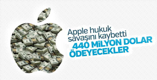 Apple patent davasını kaybetti