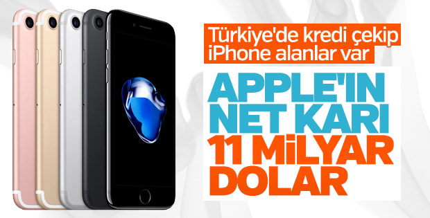 Apple gelirlerini artırdı