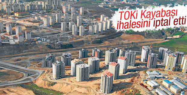 Dev projenin ihalesi iptal
