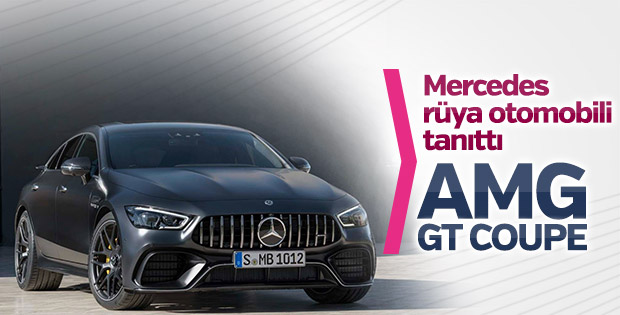 Mercedes rüya otomobili tanıttı: AMG GT Coupe