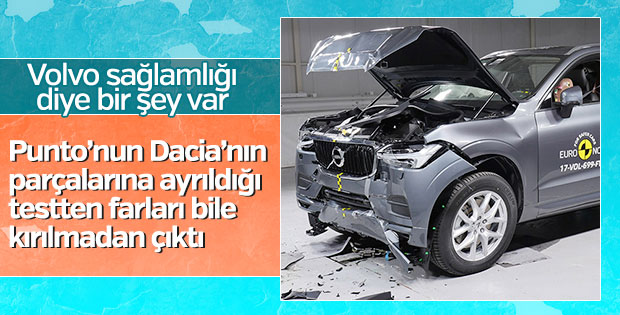 En güvenli otomobil testlerine Volvo damgası