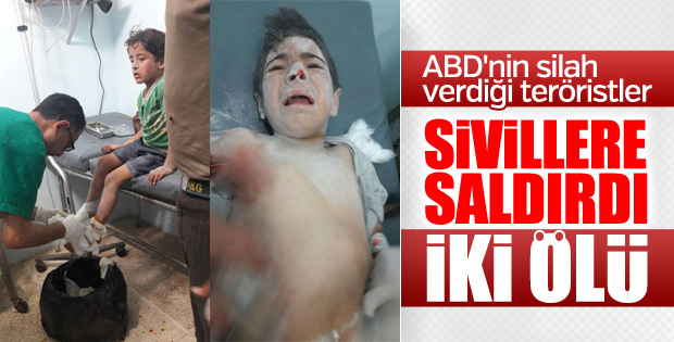 PKK, Azez ve Mare'de sivilleri vurdu