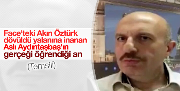 Akın Öztürk'e dayak haberlerine yalanlama