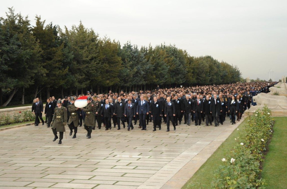 ASELSAN üyeleri Anıtkabir'de