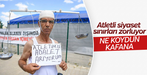 Atletle adalet arayan CHP'li