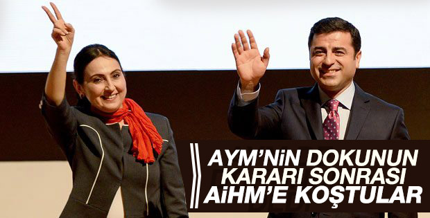 AYM'den CHP ve HDP'ye ret