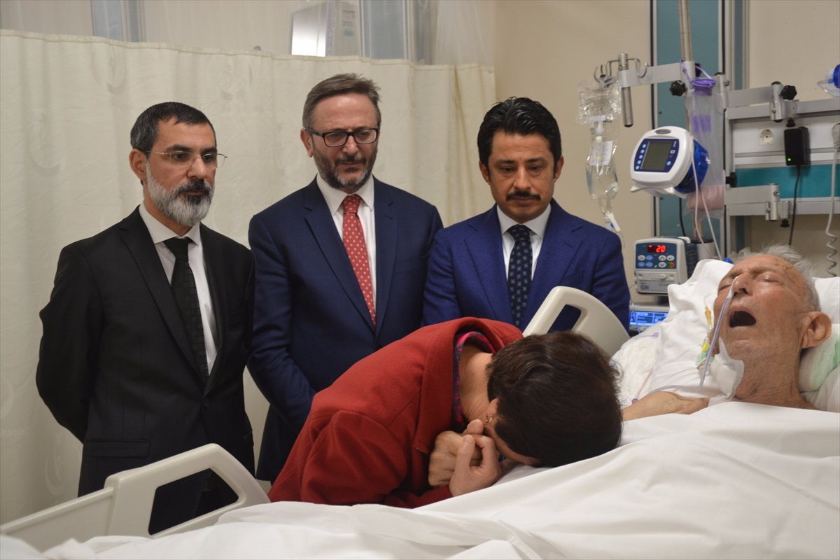 Koreli Ayla'dan gazi babasına ziyaret 