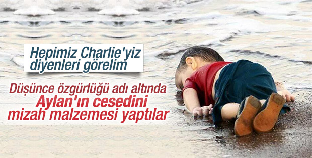 Charlie Hebdo'nun Aylan karikatürü tepki topladı