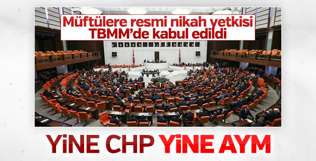 CHP müftülere nikah yetkisini AYM'ye taşıyor