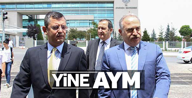 CHP içtüzük değişikliğini AYM'ye taşıyor