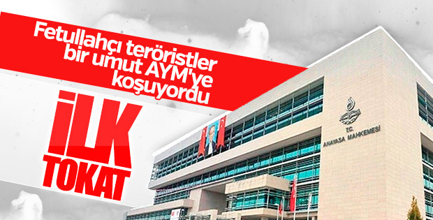 AYM'den ilk FETÖ kararı