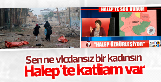 Halk Tv'de Halep yorumlandı: Katliam değil temizlik