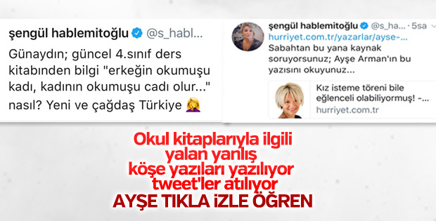 Yeni müfredatla ilgili çığ gibi yayılan yalanlardan biri
