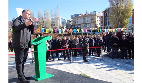 Çankaya'da DNA'ya benzeyen Aziz Sancar Parkı açıldı