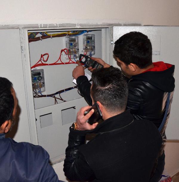 228 abonenin 202'si kaçak elektrik kullanıcısı çıktı