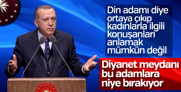 Cumhurbaşkanı Erdoğan, Dünya Kadınlar Günü Programı'nda