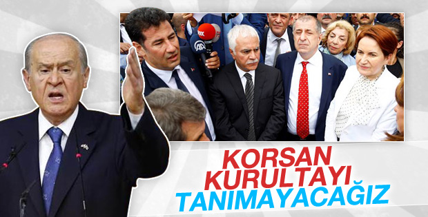 Devlet Bahçeli: Kurultay yasal değil