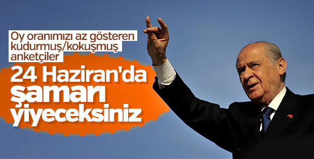MHP lideri anket şirketlerinin algı çalışmasını eleştirdi