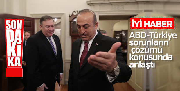 Singapur'da Çavuşoğlu-Pompeo görüşmesi