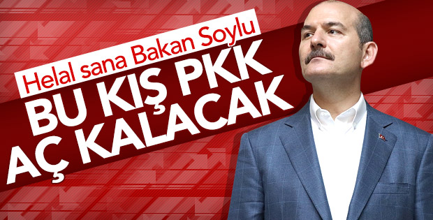 Bakan Soylu'dan terörle mücadelede kararlılık mesajı