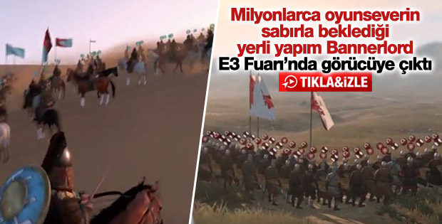 E3 2017'de Mount and Blade 2: Bannerlord'dan görüntüler