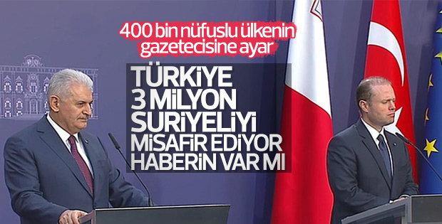 Başbakan Binali Yıldırım Malta'da