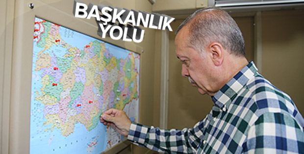 Cumhurbaşkanı, bir şehirde daha miting yaptı