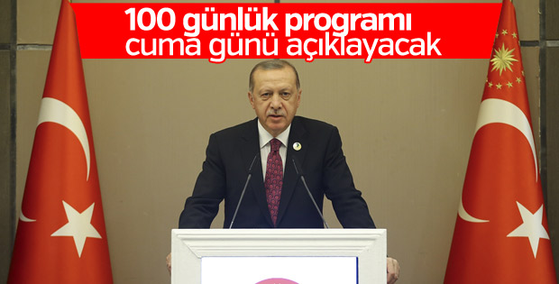 Başkan, 100 günlük icraat programını cuma açıklayacak