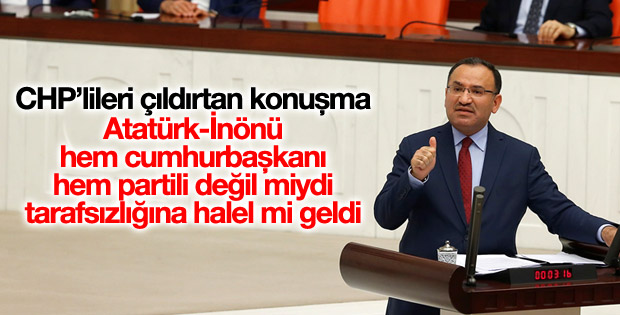 Bekir Bozdağ: Atatürk'ün tarafsızlığına halel mi geldi