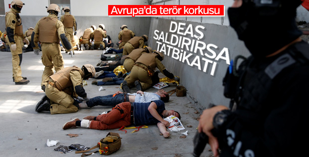 Belçika'da terör korkusu