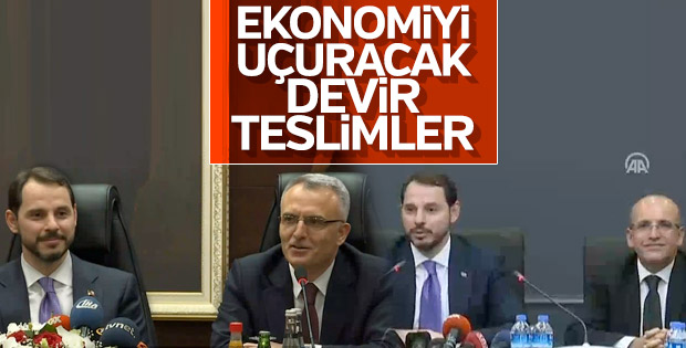 Berat Albayrak görevi teslim aldı