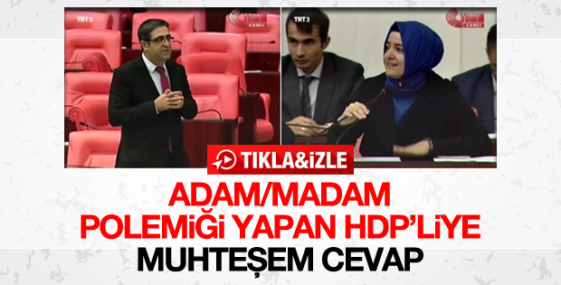 Bakan Betül Sayan'dan İdris Baluken'e tokat gibi yanıt