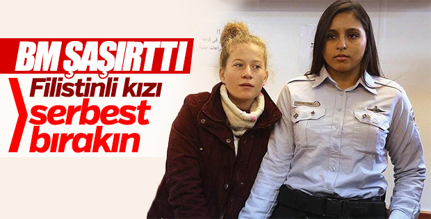 BM'den İsrail'e Ahed et-Temimi çağrısı