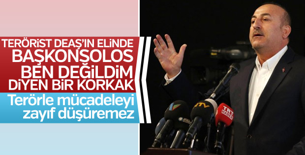 Çavuşoğlu'ndan Yılmaz'a: Başkonsolos değilim diyen korkak