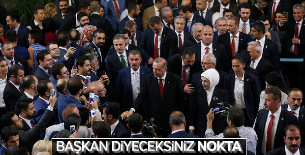 Yemin sonrası Erdoğan'dan ilk açıklama