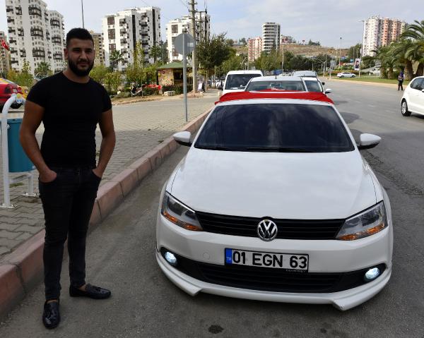 Yasağı protesto ederken cam filmden ceza yedi